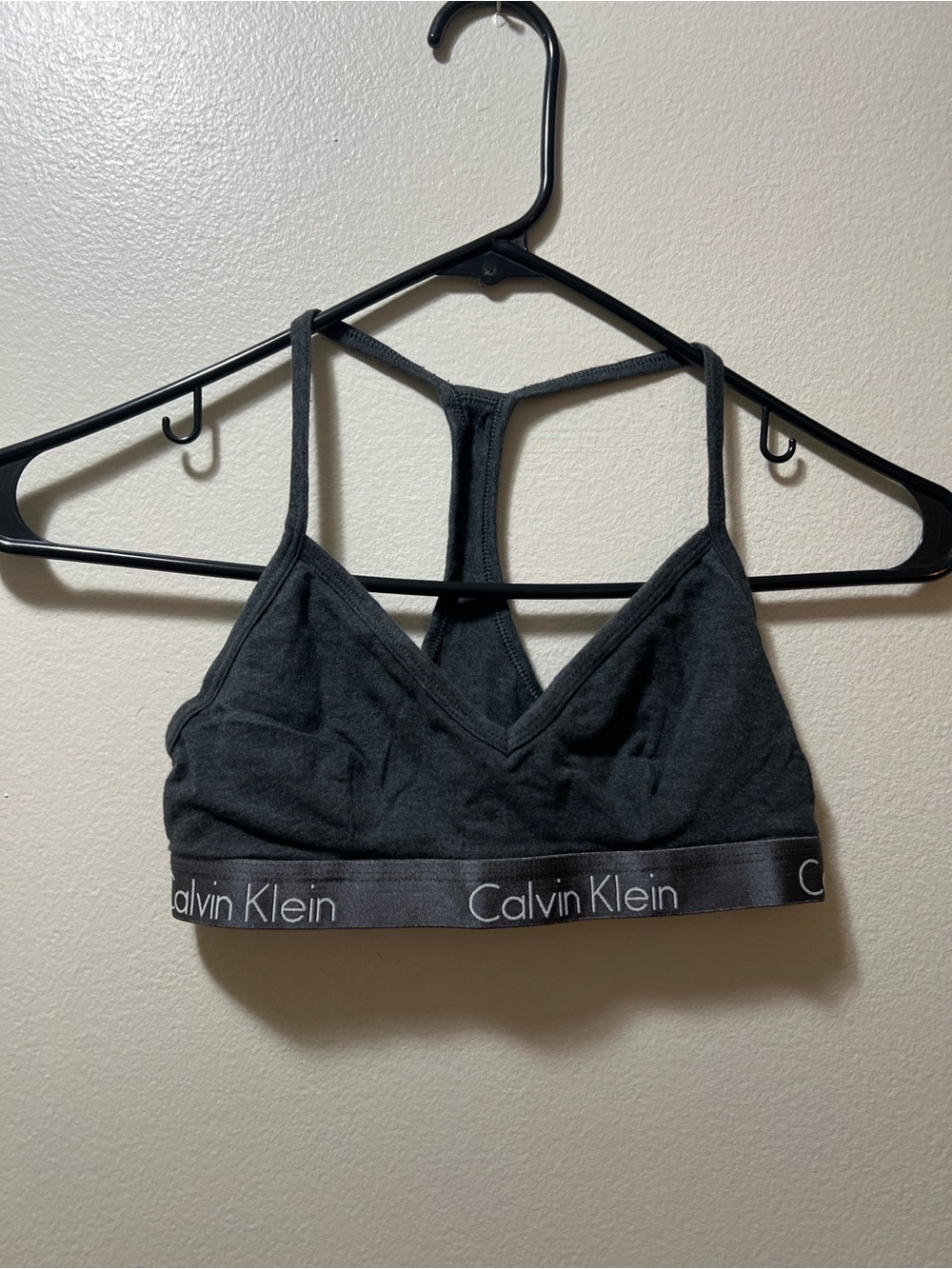 Calvin Klein Women's Black Bralette - Comfortable Everyday Support